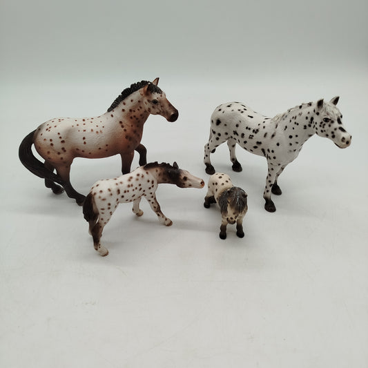 Schleich Bundle Pferde 13769 13772 13814 13815 Set von 4 Figuren