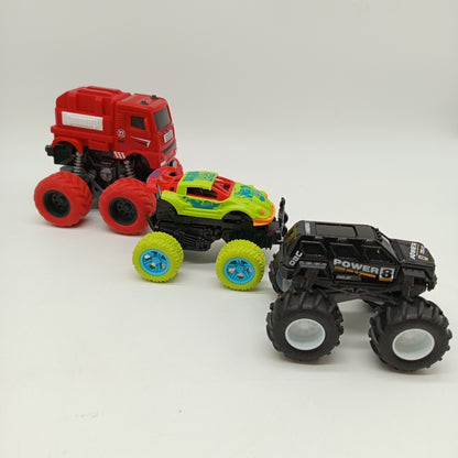 Spielzeugauto Set von 13 Fahrzeugen – Autos, Trucks & Einsatzwagen