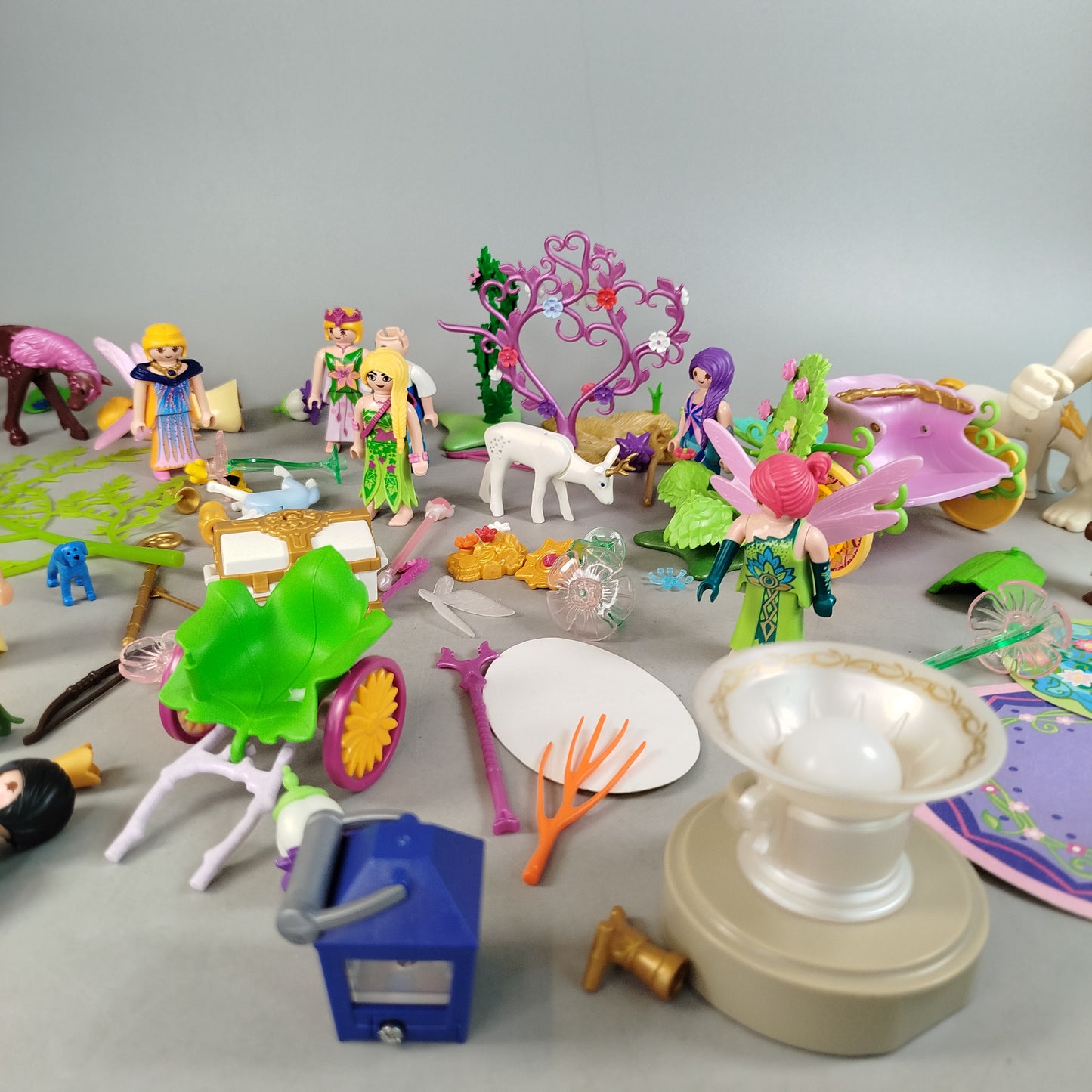 Playmobil Bundle Feen Einhorn&Figuren