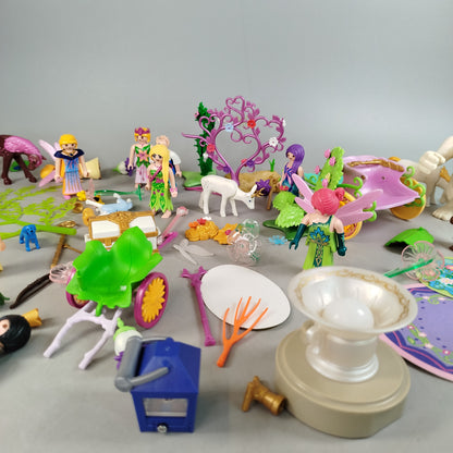 Playmobil Bundle Feen Einhorn&Figuren