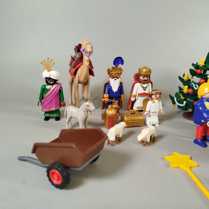 Playmobil Weihnachtsmarkt & Krippenspiel Set – Figuren & Zubehör