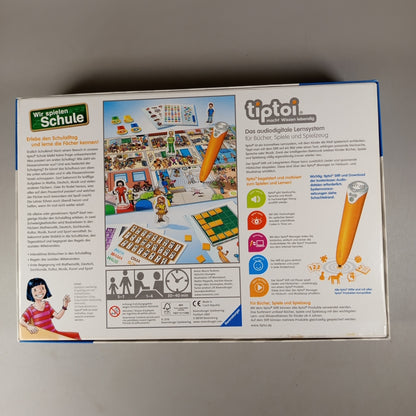 Ravensburger Tiptoi Wir spielen Schule Brettspiel, gebraucht, ab 3 Jahre 