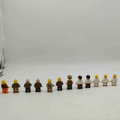 LEGO Minifiguren Set von 12 Figuren - Bundeswehr und Ärzte