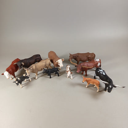 Schleich Bundle 11x Rinder Tierfiguren