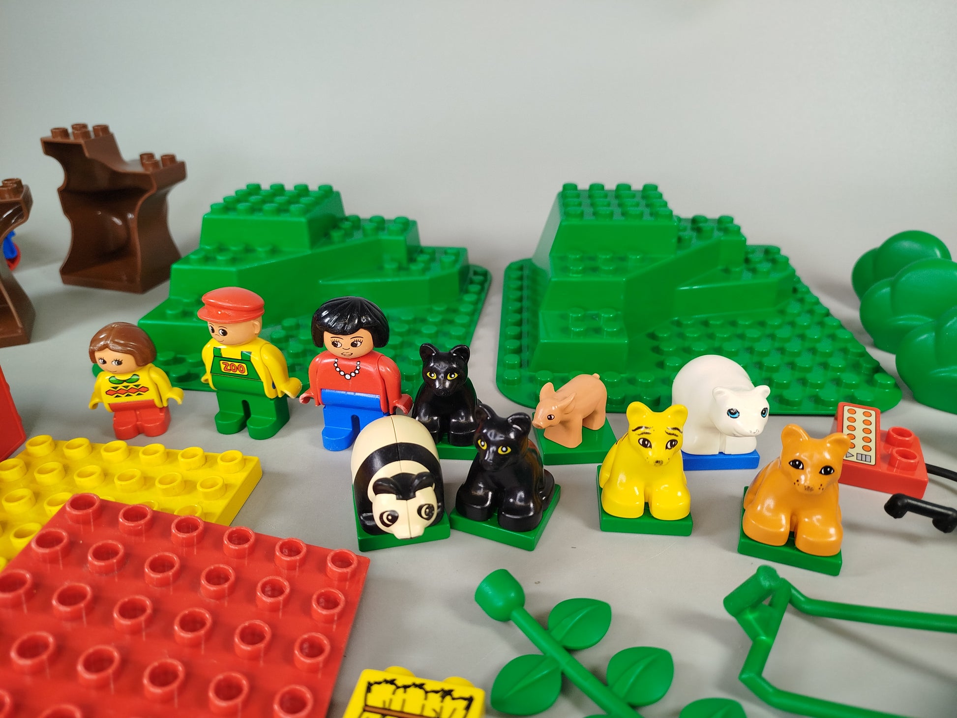 LEGO DUPLO Konvolut ca. 2 kg – Zoo & Bauernhof mit Tieren & Zubehör