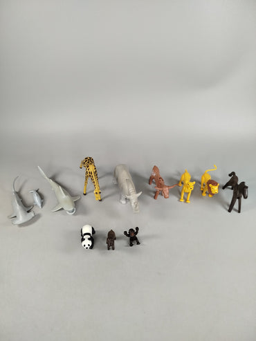 Playmobil Tierfiguren Set von 12 – Afrika & Meer Tiere