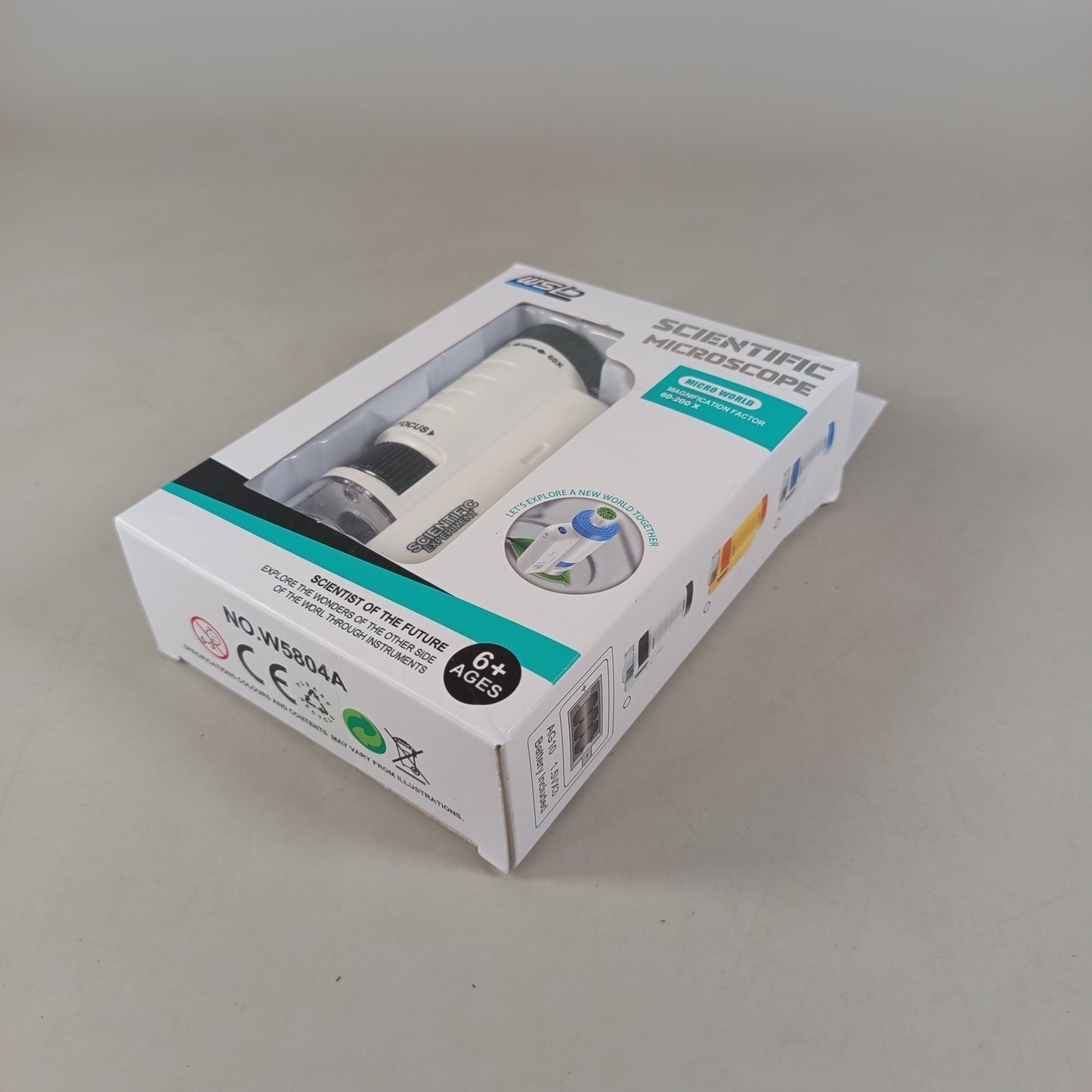 WSB Scientific Microscope WQ-W5804A Spielzeug-Mikroskop