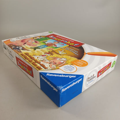 Ravensburger tiptoi Brettspiel – Rätselspaß auf dem Bauernhof, OVP