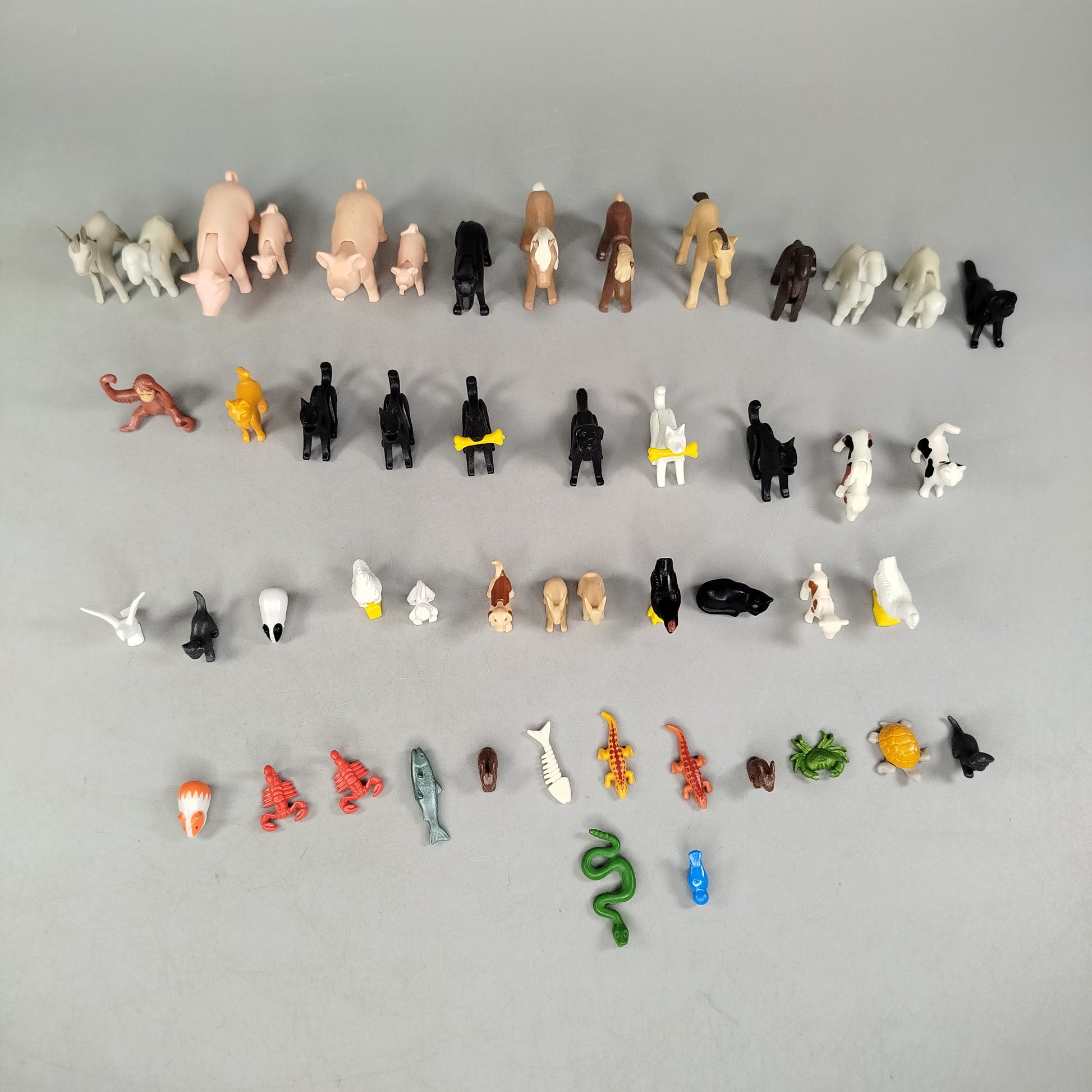 Bundle Playmobil Set von 50 Tiere, gebraucht, ab 3 Jahre 