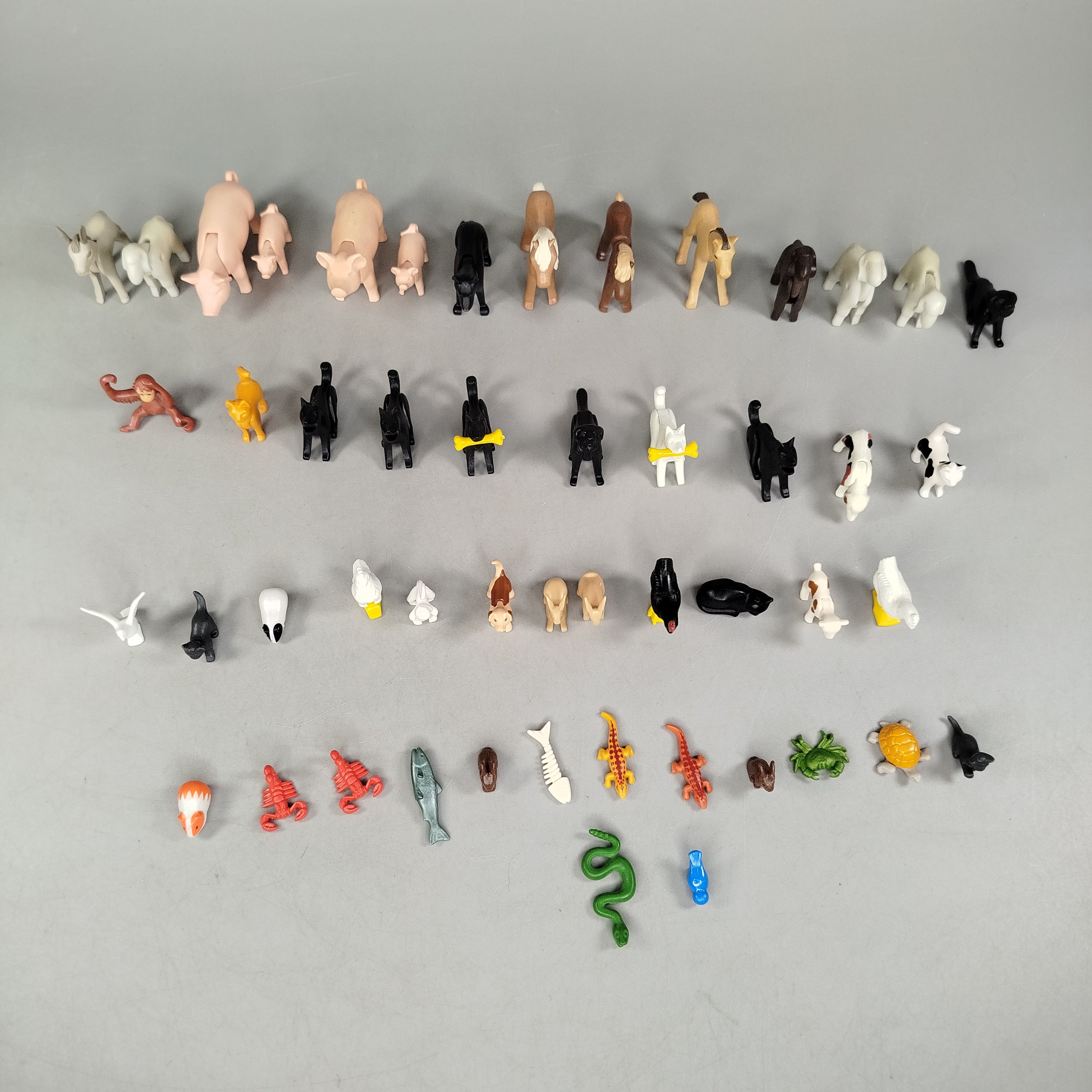 Bundle Playmobil Set von 50 Tiere, gebraucht, ab 3 Jahre 