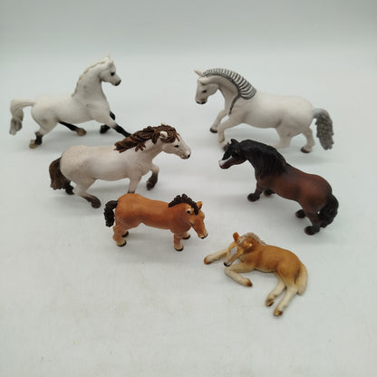 Schleich Bundle Pferde Set von 6 Figuren, ab 3 4 5 Jahre | ✅ geprüft 