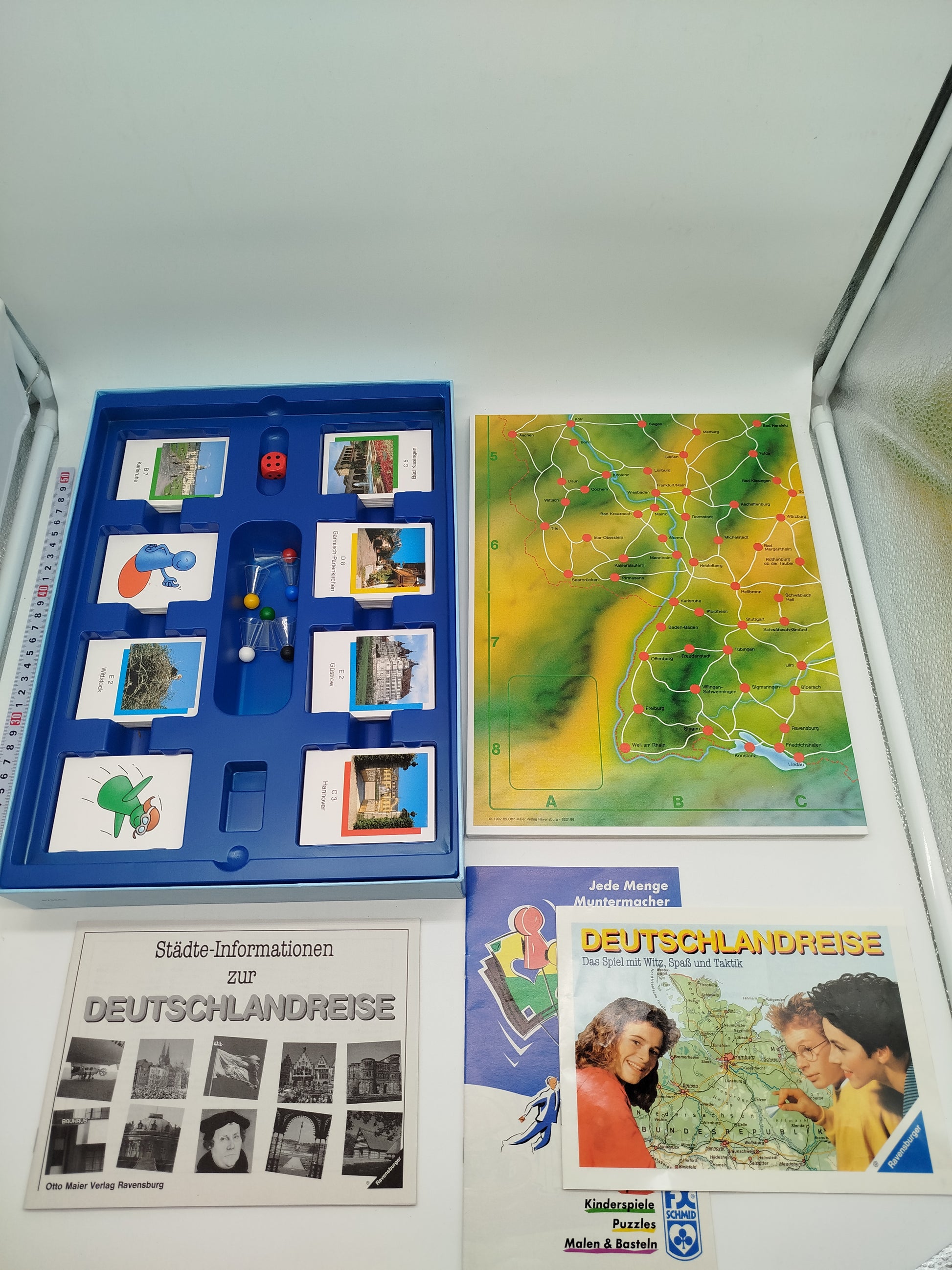 Ravensburger Brettspiel Deutschlandreise – Klassiker, OVP