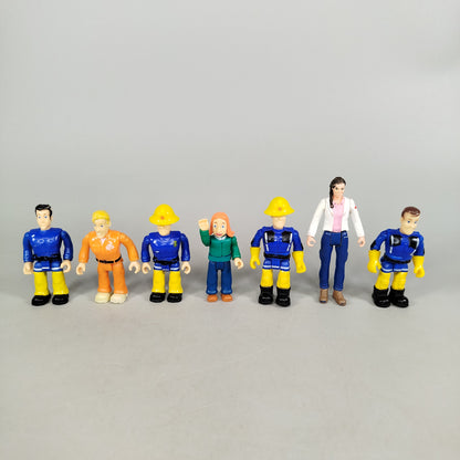 Dickie Toys Feuerwehr Figuren-Set – Set von 7 Spielfiguren