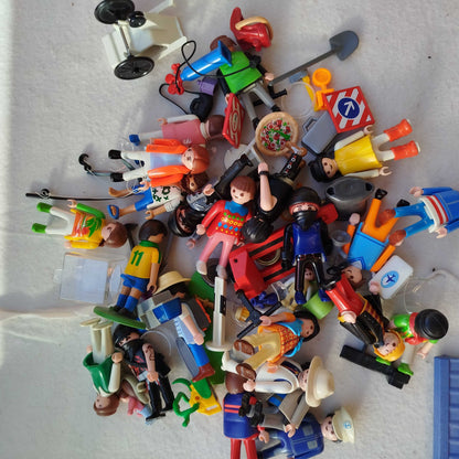Playmobil Großes Playmobil Konvolut 6 kg - Fahrzeuge, Figuren, Zubehör