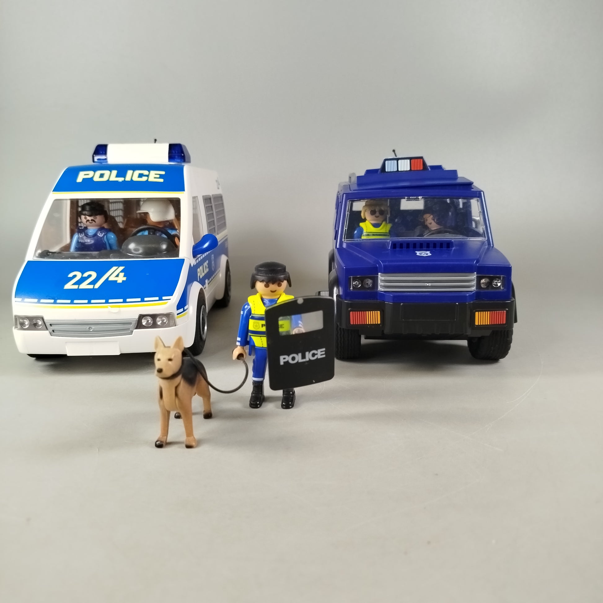 Konvolut Playmobil Fahrzeuge & Marktszene ca. 1,0 kg, gebraucht, ab 3 Jahre 