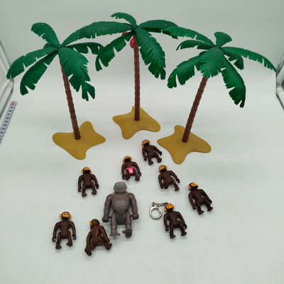 Playmobil Bundle Affen&Palmen Set von 12 Tiere, ab 3 4 5 Jahre | ✅ geprüft 