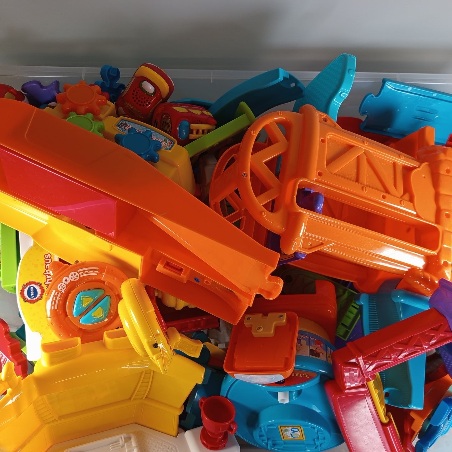 Bundle VTech x5 Tut Tut Baby Flitzer Rennbahn, gebraucht, ab 1 Jahr 