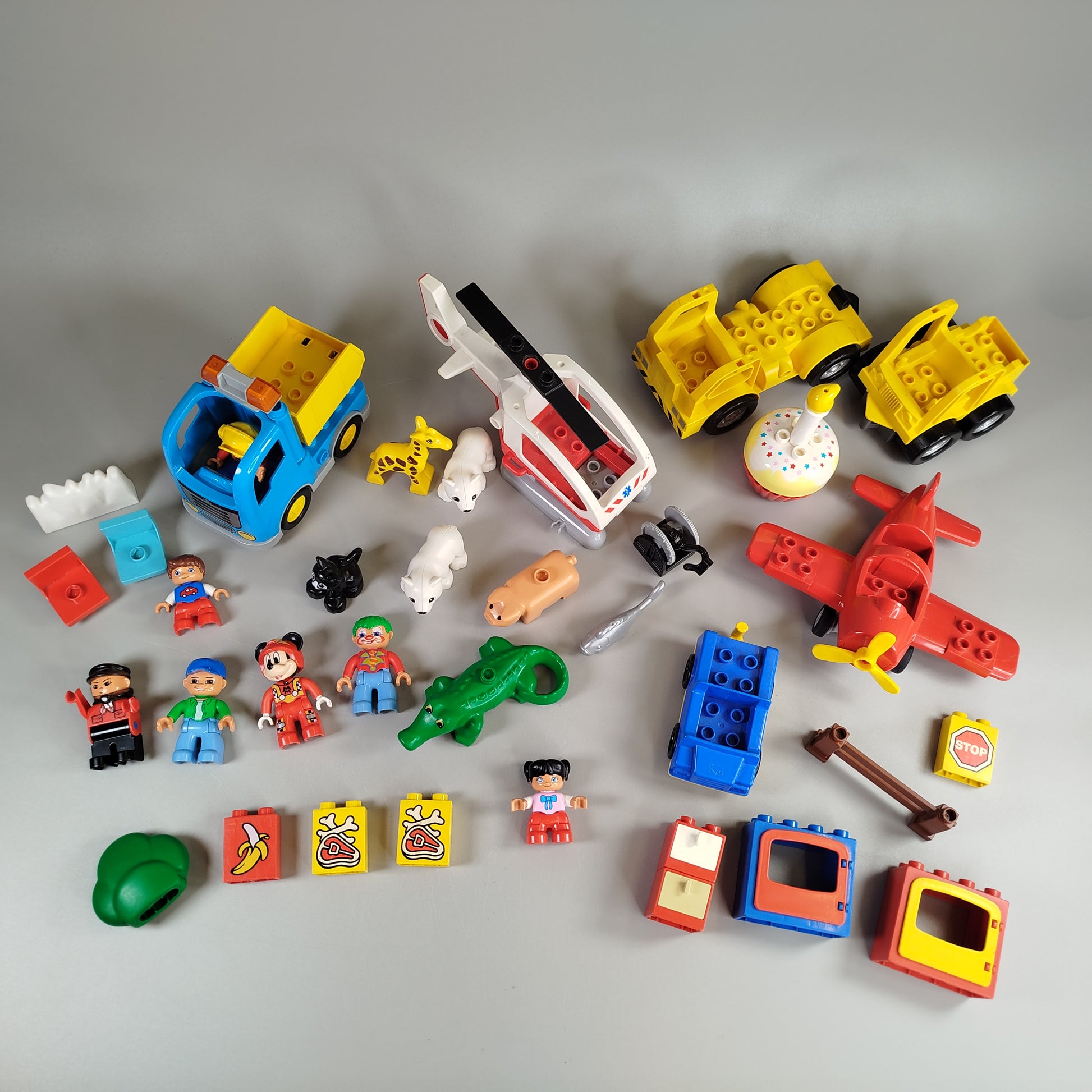 4,3 kg - Konvolut - LEGO Duplo Bauklötze und Figuren