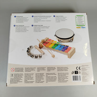 IDEENWELT Kinder Musikspielset, Xylophon & Tamburin, neu, OVP