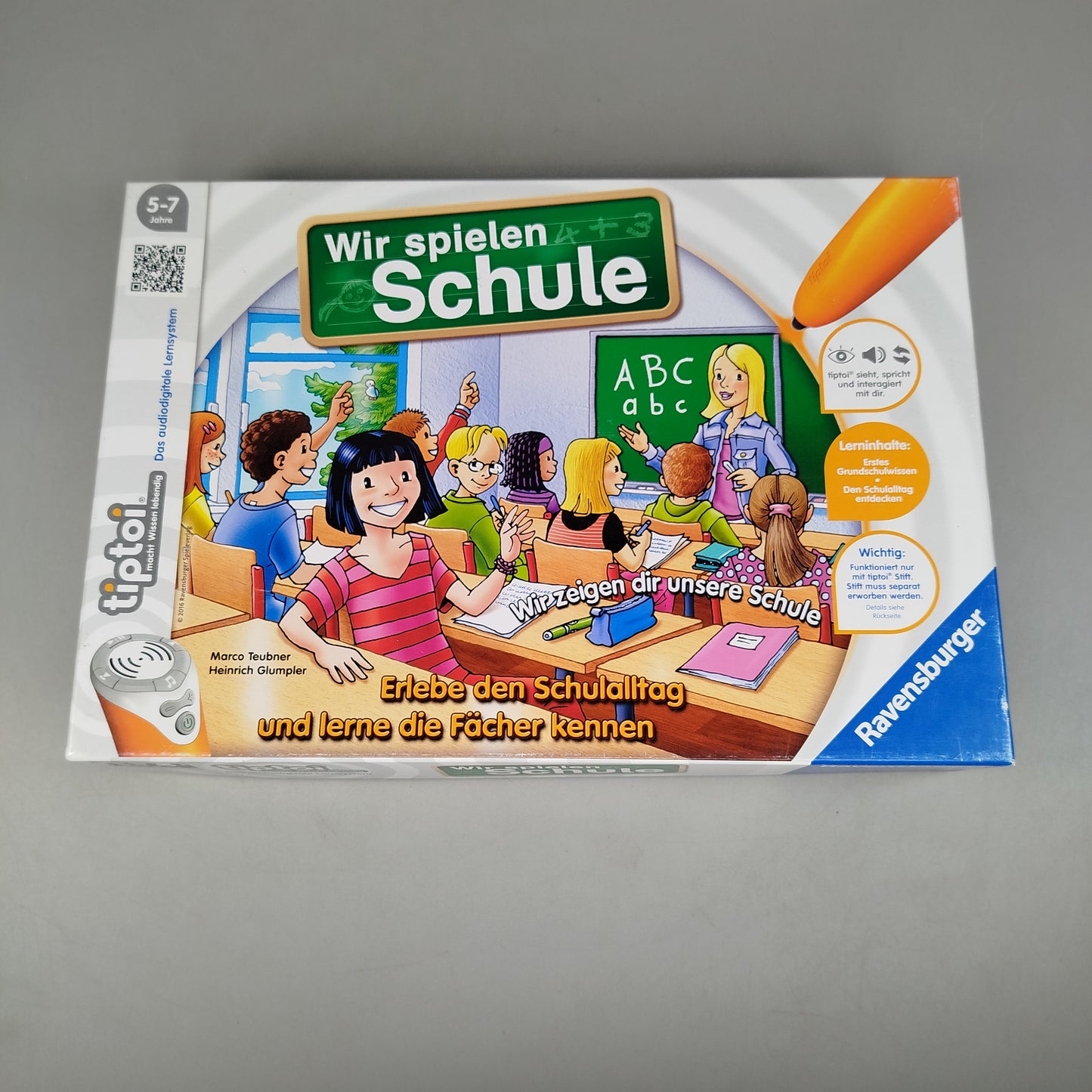 Ravensburger tiptoi Wir spielen Schule Lernspiel 00123