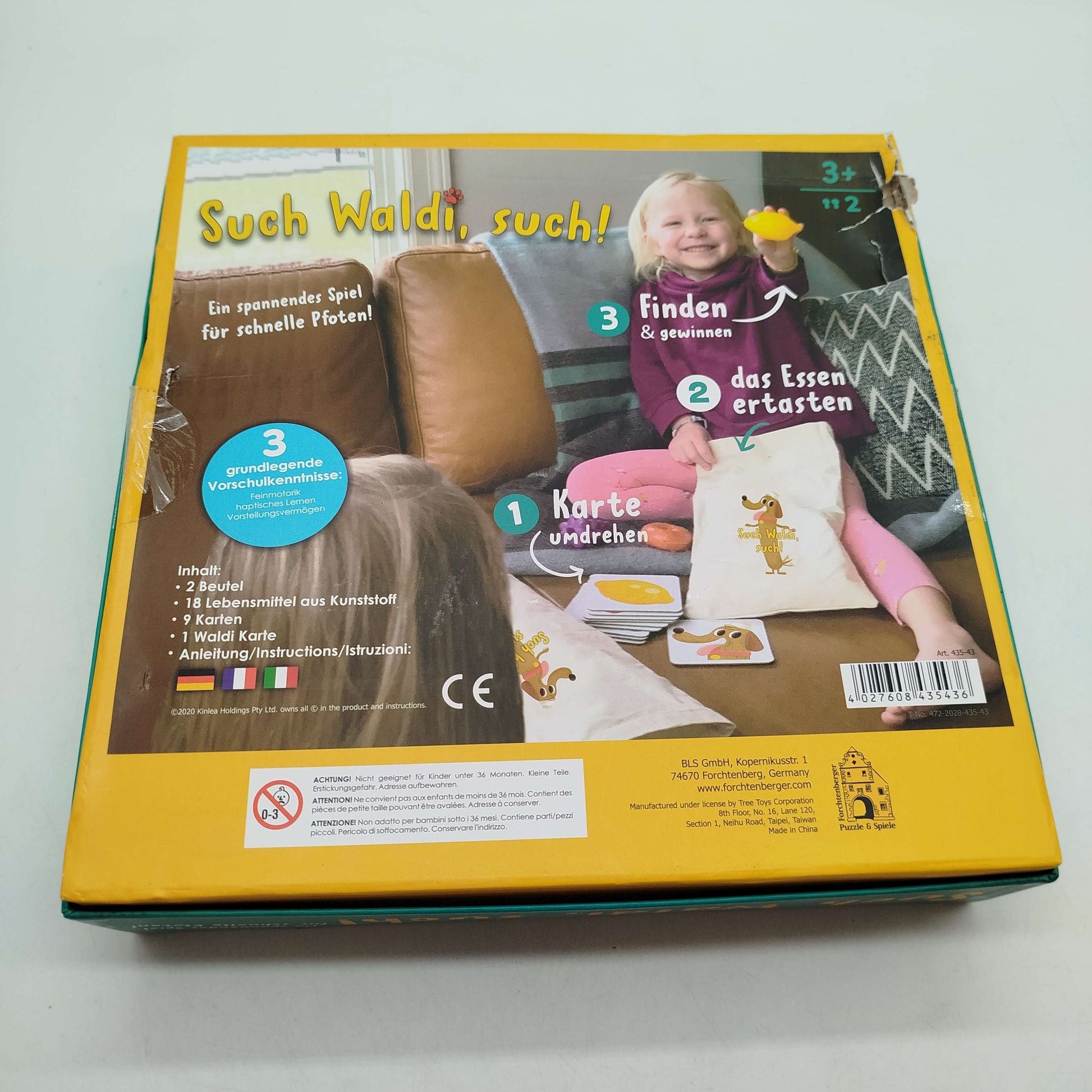 Forchtenberger Brettspiel Such Waldi ab 3 Jahre 
