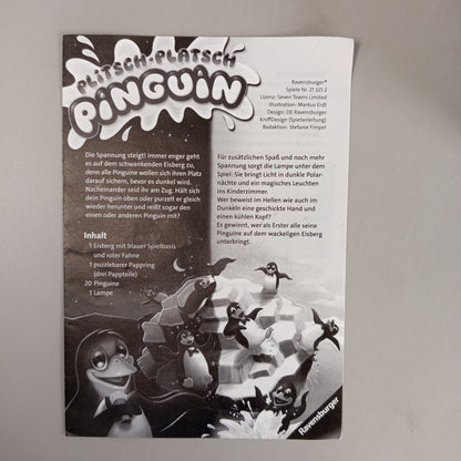 Ravensburger Plitsch-Platsch Pinguin Brettspiel 21325