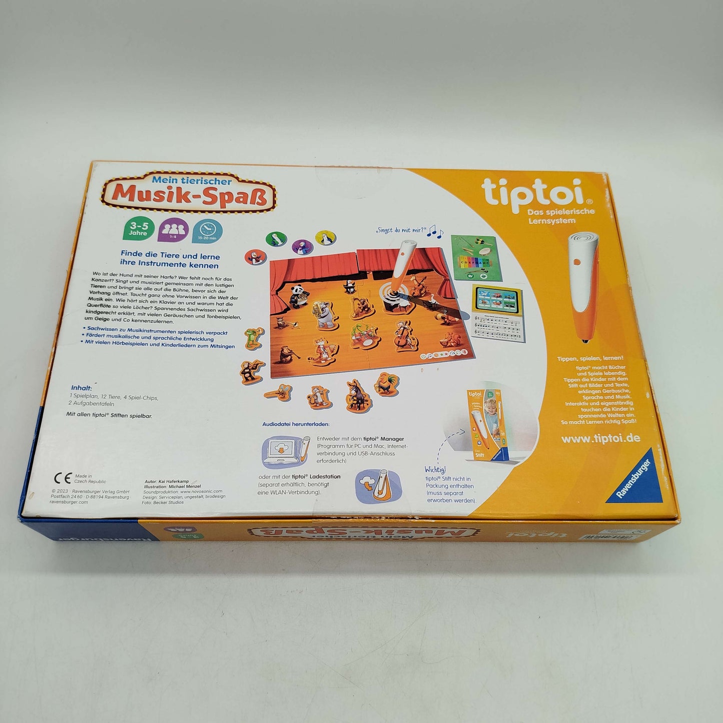 Ravensburger TipToi Musikspaß 00169 Buch,gebraucht, ab 3 4 5 Jahre | ✅ geprüft 