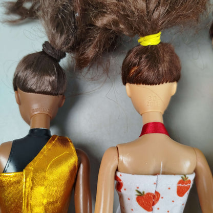 Mattel Bundle Modepuppen 4x Figuren & Zubehör