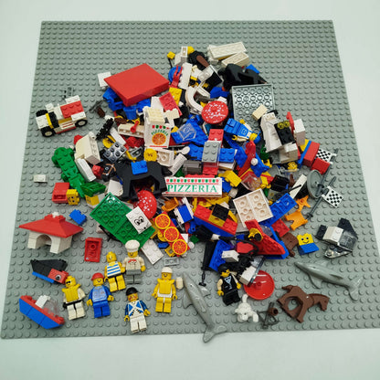 Konvolut LEGO Pizza ca.0,6kg gebraucht&gewaschen ab 6 7 8 Jahre | ✅ geprüft 