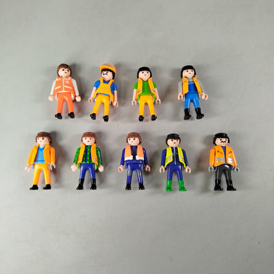 Playmobil Bundle Bahn 10x Figuren, gebraucht, ab 3 4 5 Jahre | ✅ geprüft 