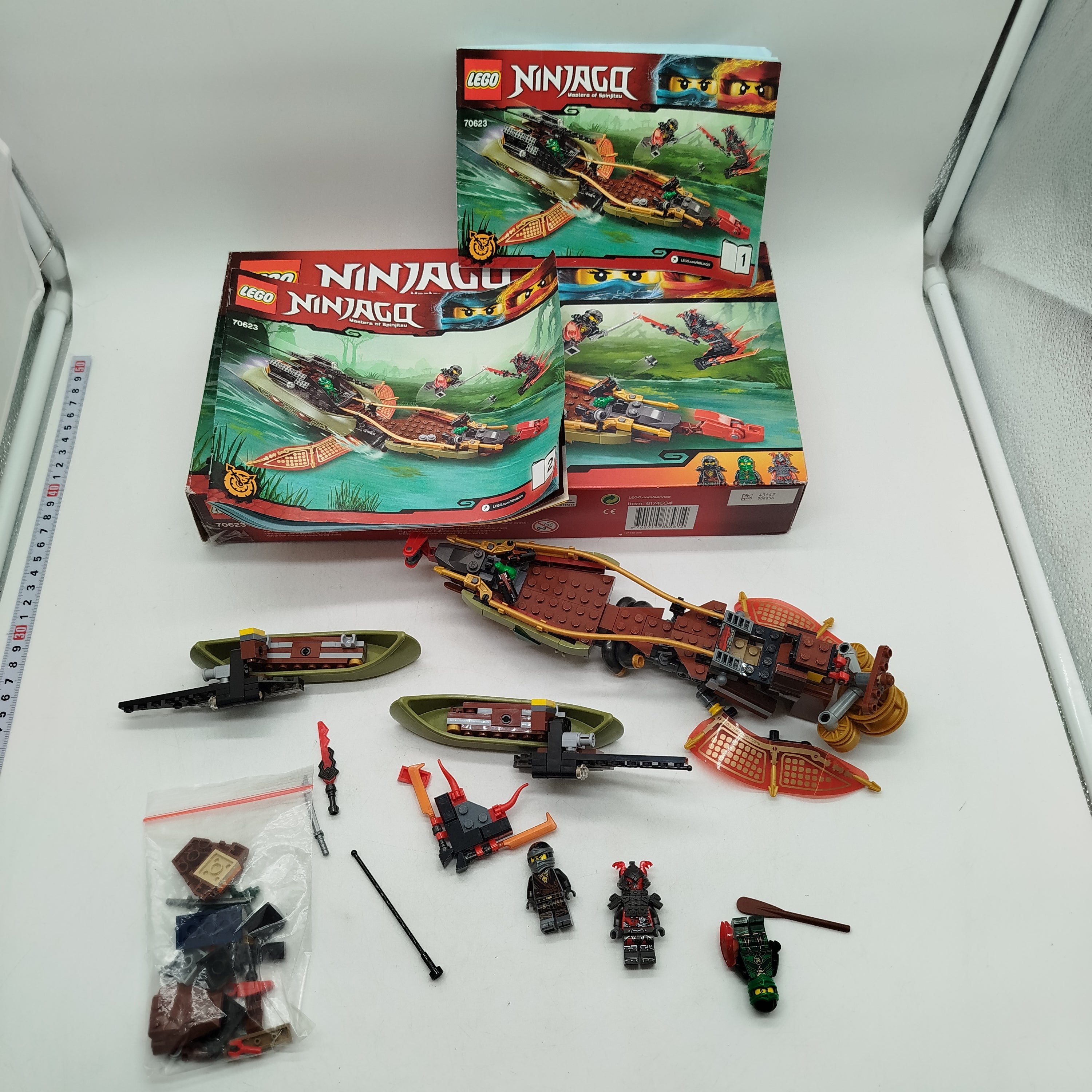 LEGO NINJAGO 70623 Segler Bauset, gebraucht, ab 10 11 12 Jahre | ✅ geprüft 