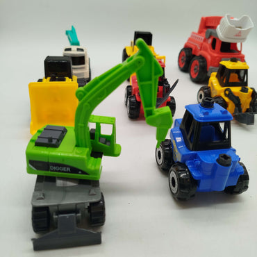 Bundle Bau & Einsatz 10x Mini Autos