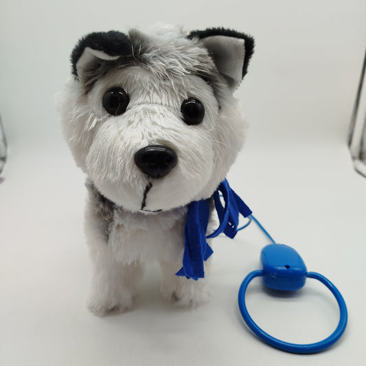 Pitter Patter Pets Roboter-Kuschelhund mit Fernbedienung – Husky Design