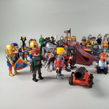 Playmobil Ritter-Spielset mit Figuren und Zubehör - Komplett Ritter-Spielset mit