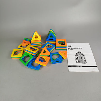 Playland Magnetisches Konstruktionsspielzeug 30-teiliges Set