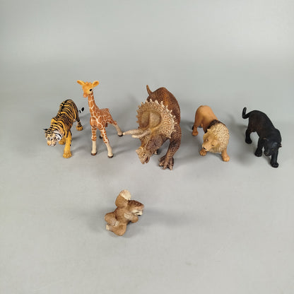 Schleich Tiere Figuren-Set – Set von 6 Tierfiguren