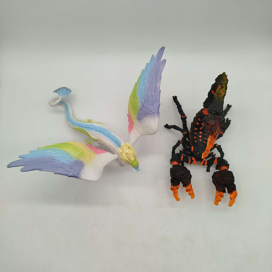 Schleich Bundle Set von 2 Drache&Skorpion,gebraucht,ab 6 7 8 Jahre | ✅ geprüft 