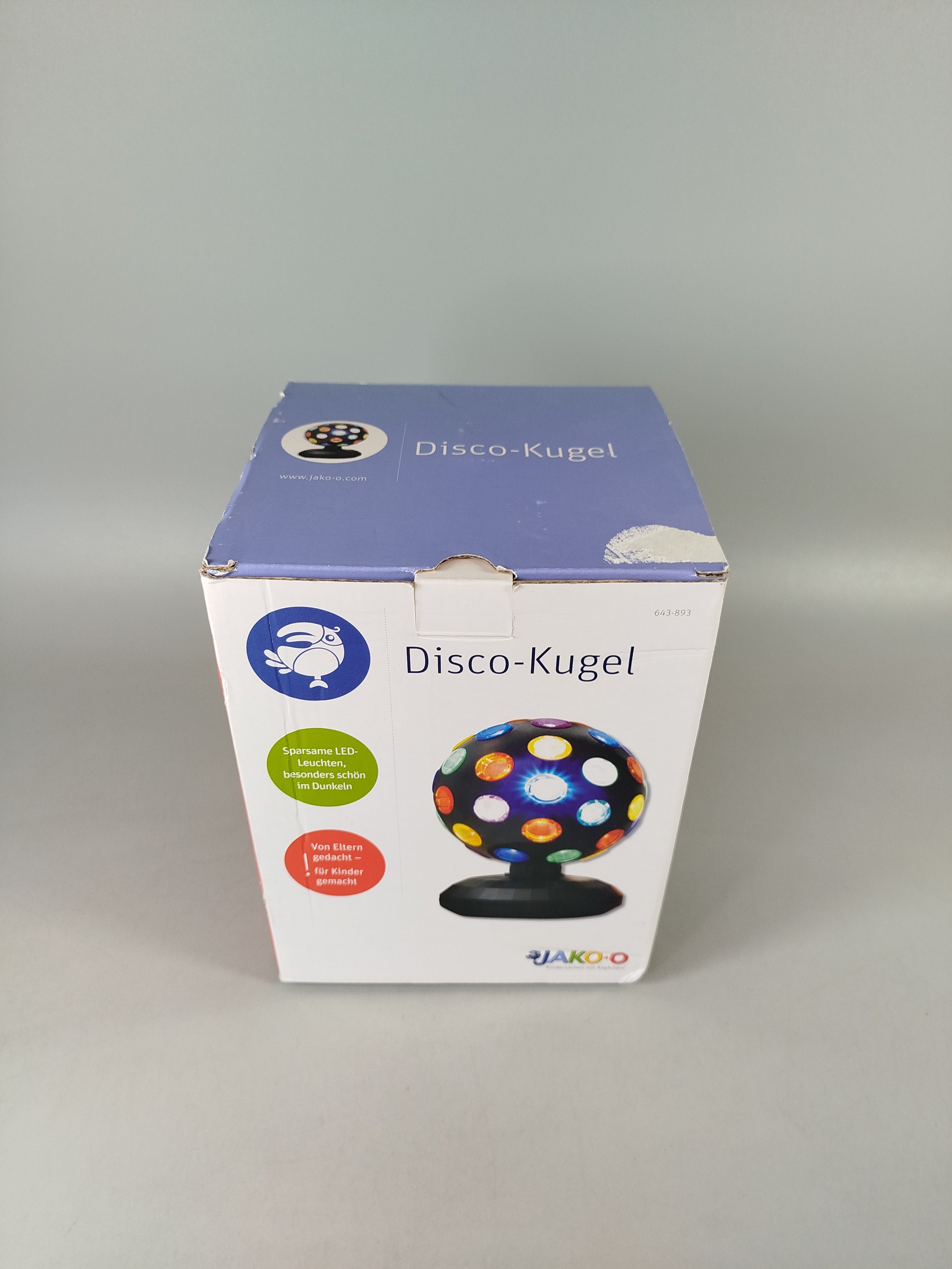 JAKO-O Disco-Kugel mit LED Lichteffekten, OVP