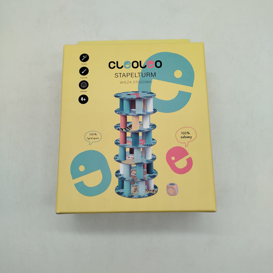 CLUOLUO Stapelturm Geschicklichkeit Holzspiel