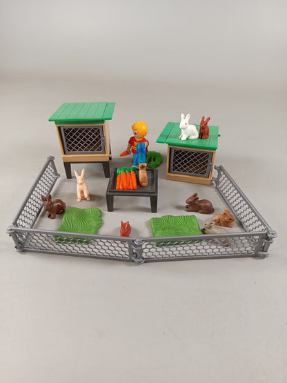 Playmobil Hasenstall mit Freigehege 6140
