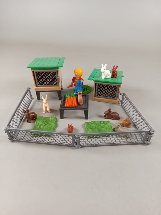 Playmobil Hasenstall mit Freigehege 6140