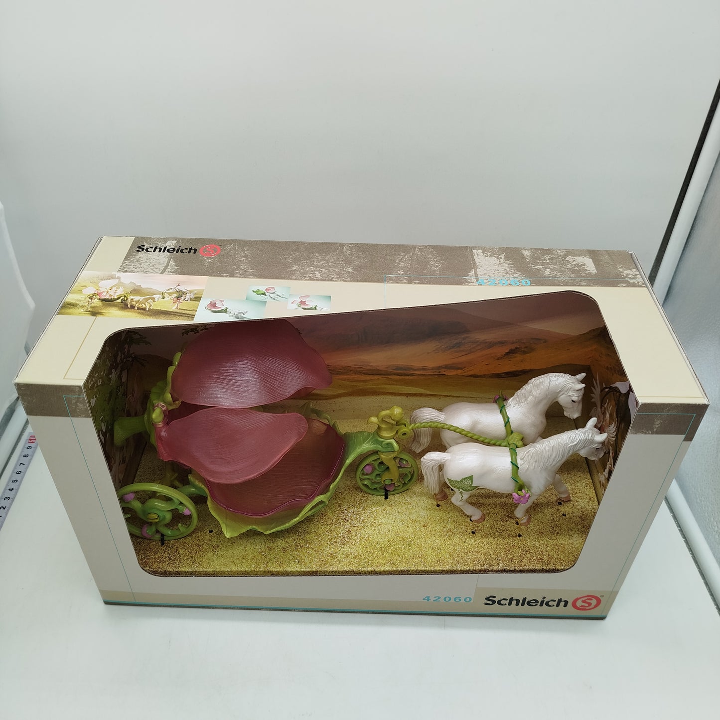 Schleich BAYALA Elfenkutsche 42060 mit Zubehör Neuwertig