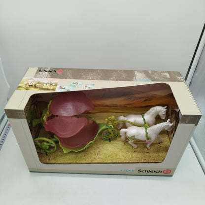 Schleich BAYALA Elfenkutsche 42060 mit Zubehör Neuwertig