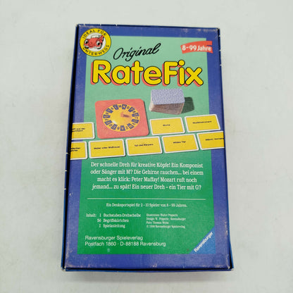 Ravensburger Original Rate Fix Brettspiel gebraucht ab 6 7 8 Jahre | ✅ geprüft 