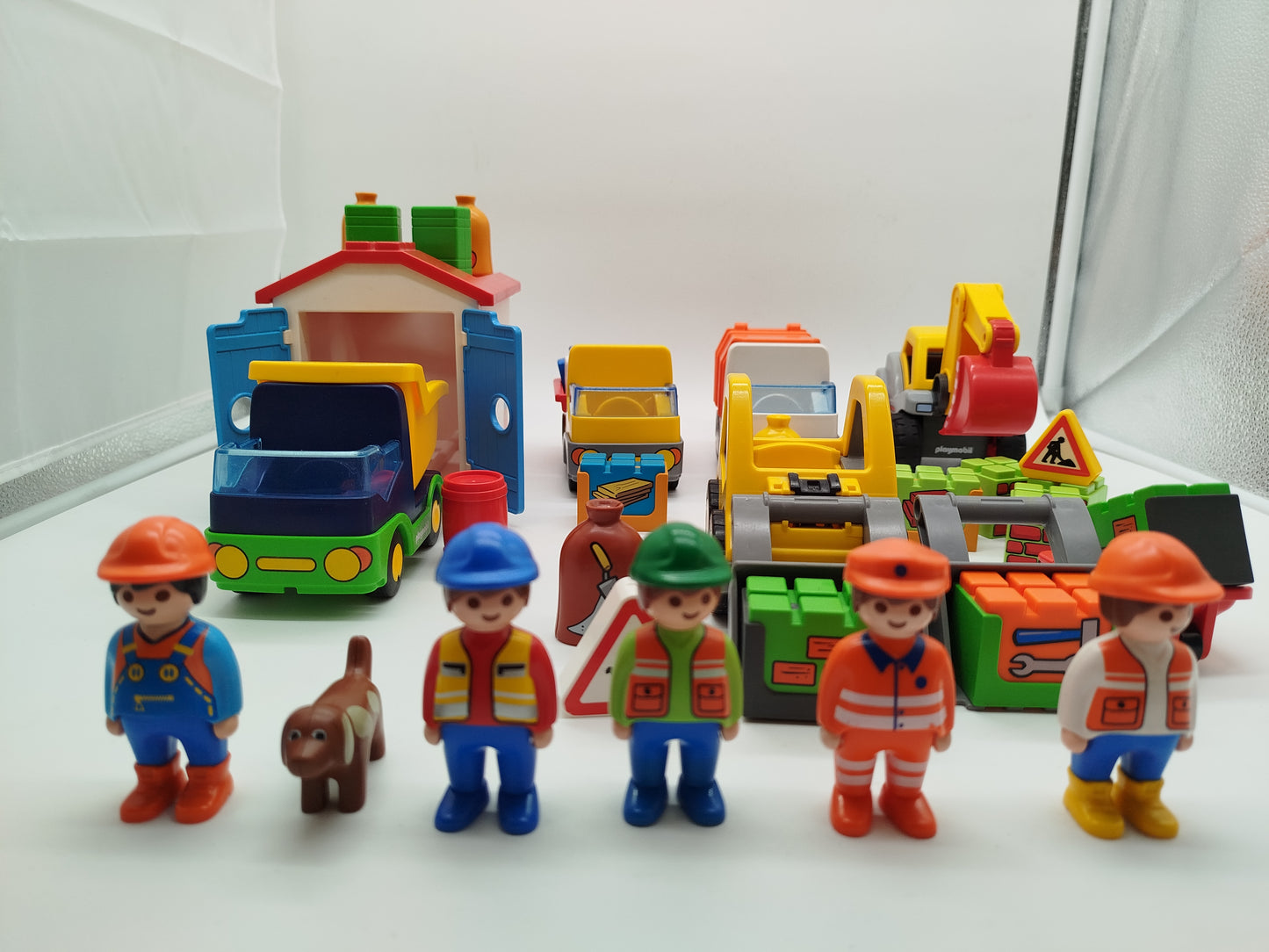 Playmobil 1.2.3 Bundle – Berufe und 5 Figuren
