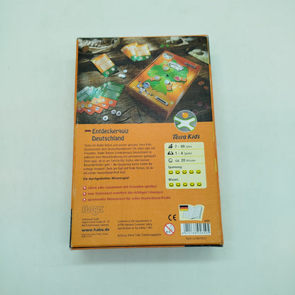 HABA Entdeckerquiz DEUTSCHLAND Brettspiel 4649