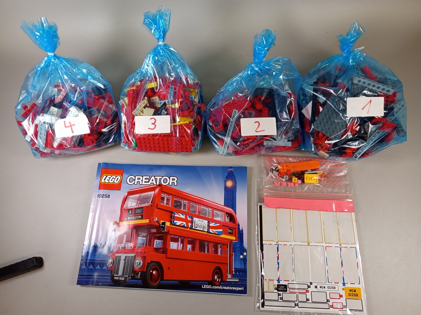 LEGO Creator Expert 10258 London Bus, OVP, gut