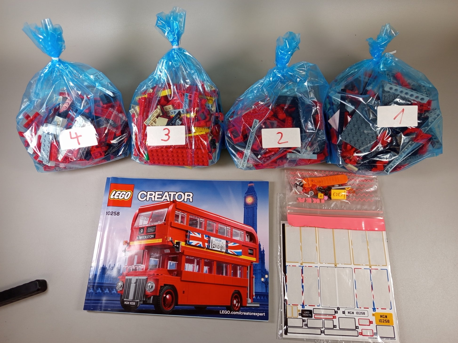 LEGO Creator Expert 10258 London Bus, OVP, gut