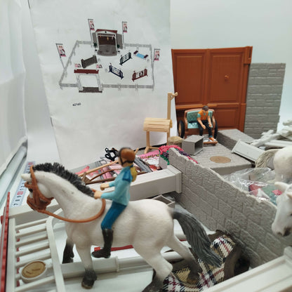 Schleich Reitturnier 42160 Spielset mit Pferden & Zubehör