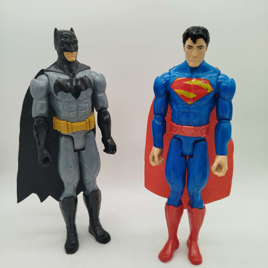 Mattel Bundle Batman & Superman 2x Actionfiguren ab 6 7 8 Jahre | ✅ geprüft 